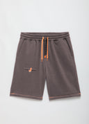 Bermuda Hyogo Anthracite Acid Wash Femme