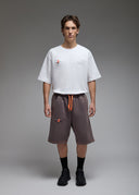 Bermuda Hyogo Anthracite Acid Wash Homme