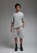 Bermuda Hyogo Grey Mel Homme