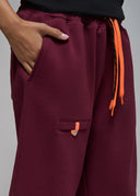 Bermuda Hyogo Burgundy Femme