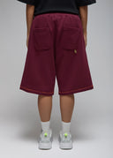 Bermuda Hyogo Burgundy Femme