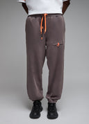 Jogging Mie Anthracite Acid Wash Femme