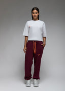 Jogging Mie Burgundy Femme
