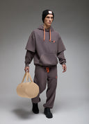 Bowling bag Saita Beige Homme