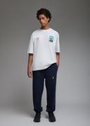 T-shirt Toshi Sumo Skate White Homme