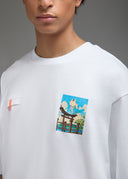 T-shirt Toshi Sumo Skate White Homme