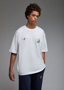 T-shirt Toshi Sumo Surf White Homme