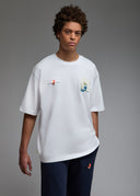 T-shirt Toshi Sumo Surf White Homme