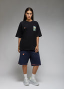 T-shirt Toshi Samourai Golf 2 Black Femme