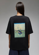 T-shirt Toshi Samourai Golf 2 Black Femme