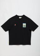 T-shirt Toshi Samourai Golf 2 Black Homme