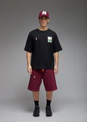 T-shirt Toshi Samourai Golf 2 Black Homme