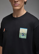 T-shirt Toshi Samourai Golf 2 Black Homme