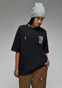 T-shirt Toshi Samurai Tennis Black Femme