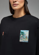 T-shirt Toshi Samurai Tennis Black Femme