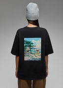 T-shirt Toshi Samurai Tennis Black Femme