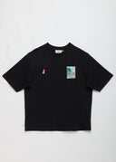 T-shirt Toshi Samurai Tennis Black Homme