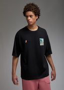 T-shirt Toshi Samurai Tennis Black Homme