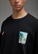 T-shirt Toshi Samurai Tennis Black Homme