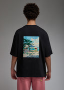 T-shirt Toshi Samurai Tennis Black Homme