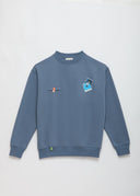 SweatShirt Ishi King of Freestyle Deep blue Femme