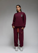 SweatShirt Ishi Medusa Kravitz Burgundy Femme