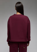 SweatShirt Ishi Medusa Kravitz Burgundy Femme