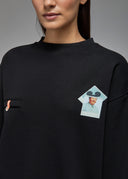 SweatShirt Ishi Mickey Mao Black Femme