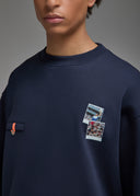 SweatShirt Ishi Jojo Navy Homme