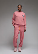 SweatShirt Ishi Skate Moss Vieux rose Femme