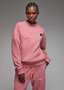 SweatShirt Ishi Skate Moss Vieux rose Femme