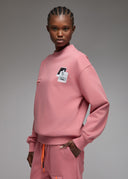 SweatShirt Ishi Skate Moss Vieux rose Femme