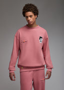 SweatShirt Ishi Skate Moss Vieux rose Homme