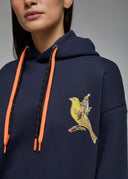 Sweat Capuche Niiga Canary Bay Navy Femme