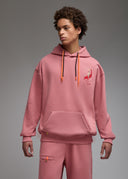Sweat Capuche Niiga Indian Ibis Vieux rose Homme