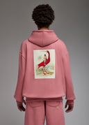 Sweat Capuche Niiga Indian Ibis Vieux rose Homme