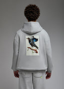 Sweat Capuche Niiga Zorro Grey Mel Homme