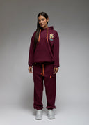 Sweat Capuche Niiga Sumo Skate Burgundy Femme