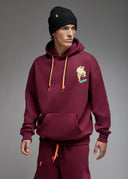 Sweat Capuche Niiga Sumo Skate Burgundy Homme