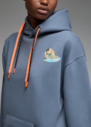 Sweat Capuche Niiga Sumo Surf Deep blue Femme