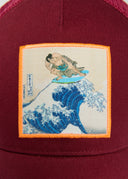 Casquette Oki Sumo Surf Burgundy Femme