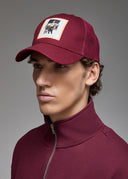 casquette Oki Pretty Old Woman Burgundy Homme