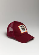 casquette Oki Pretty Old Woman Burgundy Homme