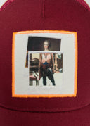 casquette Oki Pretty Old Woman Burgundy Femme