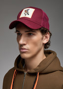 casquette Oki Chef à Plumes Burgundy Homme