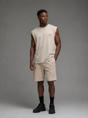 T-shirt Asi beige nude Homme
