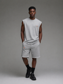 T-shirt Asi gris chiné Homme