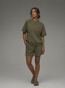Sweatshirt Sale vert olive Femme