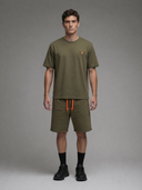 Bermuda Safi vert olive Homme