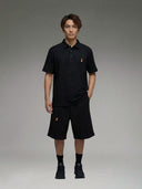 Polo Ifra noir Homme